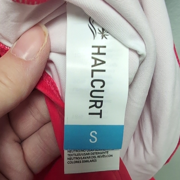 NWT Halcurt Women's Red One-Piece Swimsuit Size Small - Picture 4 of 5